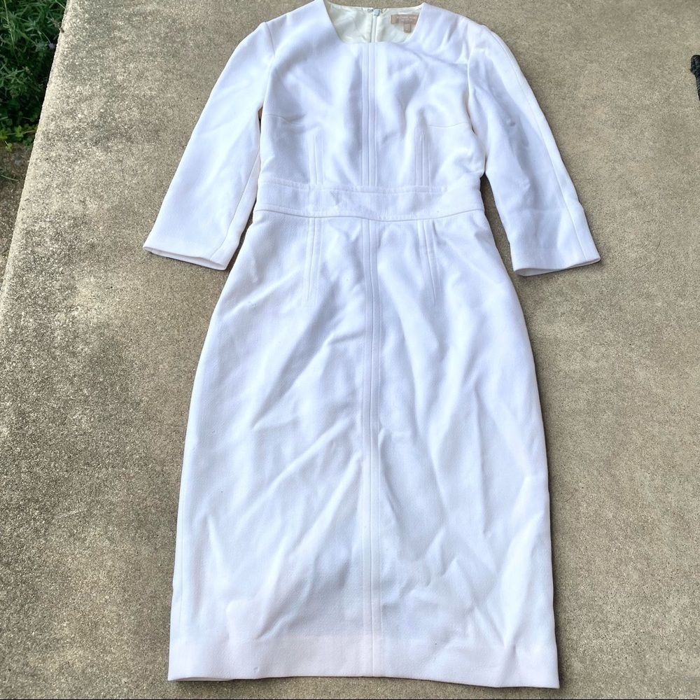 Michael Kors Collection Wool Shift Dress